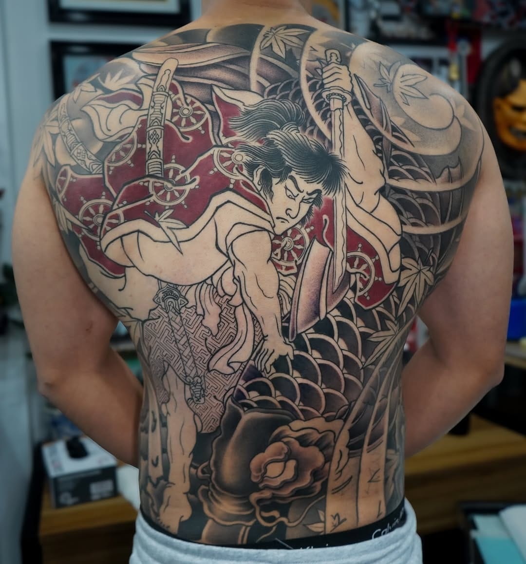Post 6 by 𝐆𝐇𝐎𝐒𝐓𝐊𝐎𝐈 | Japanese Oriental Tattoo on Instagram (image)