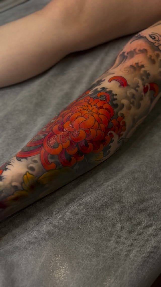 Post 9 by Levi Taylor | Japanese Tattoos | Melbourne on Instagram (video)