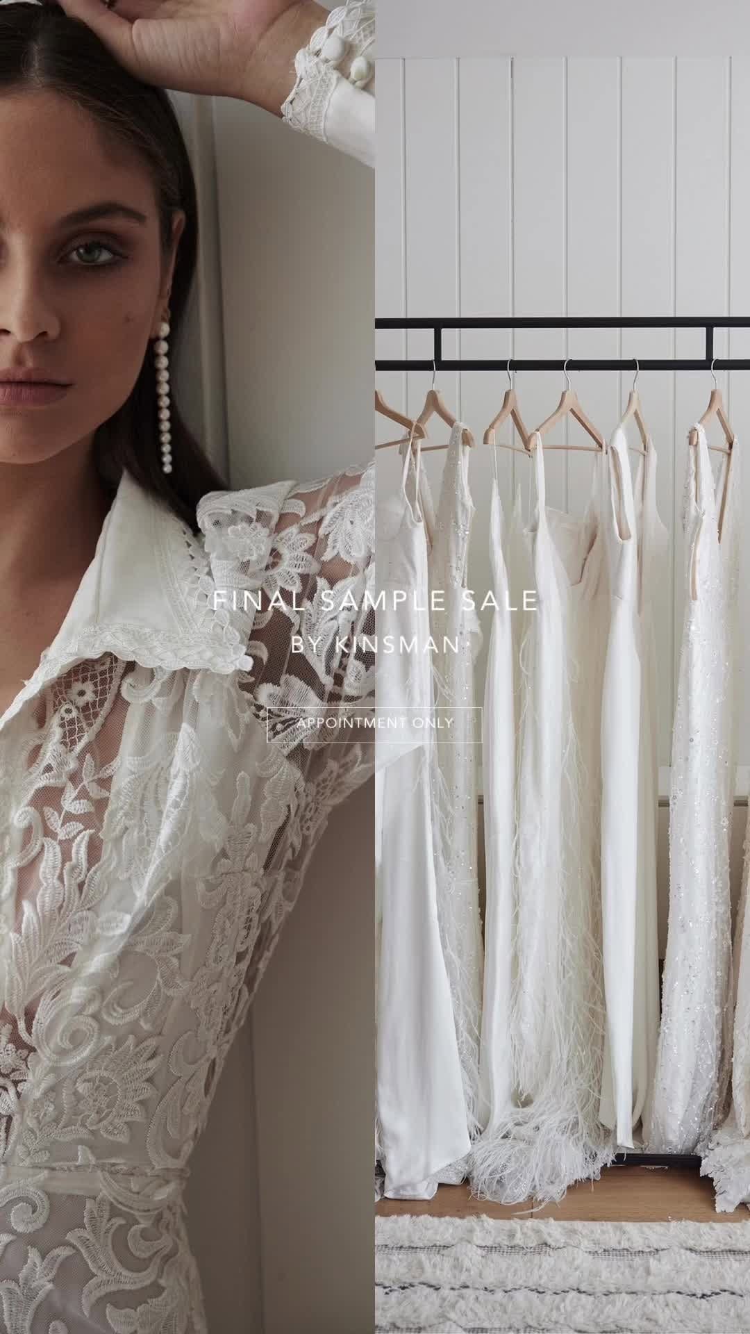 Post 10 by BY KINSMAN | Wedding Dresses on Instagram (video)