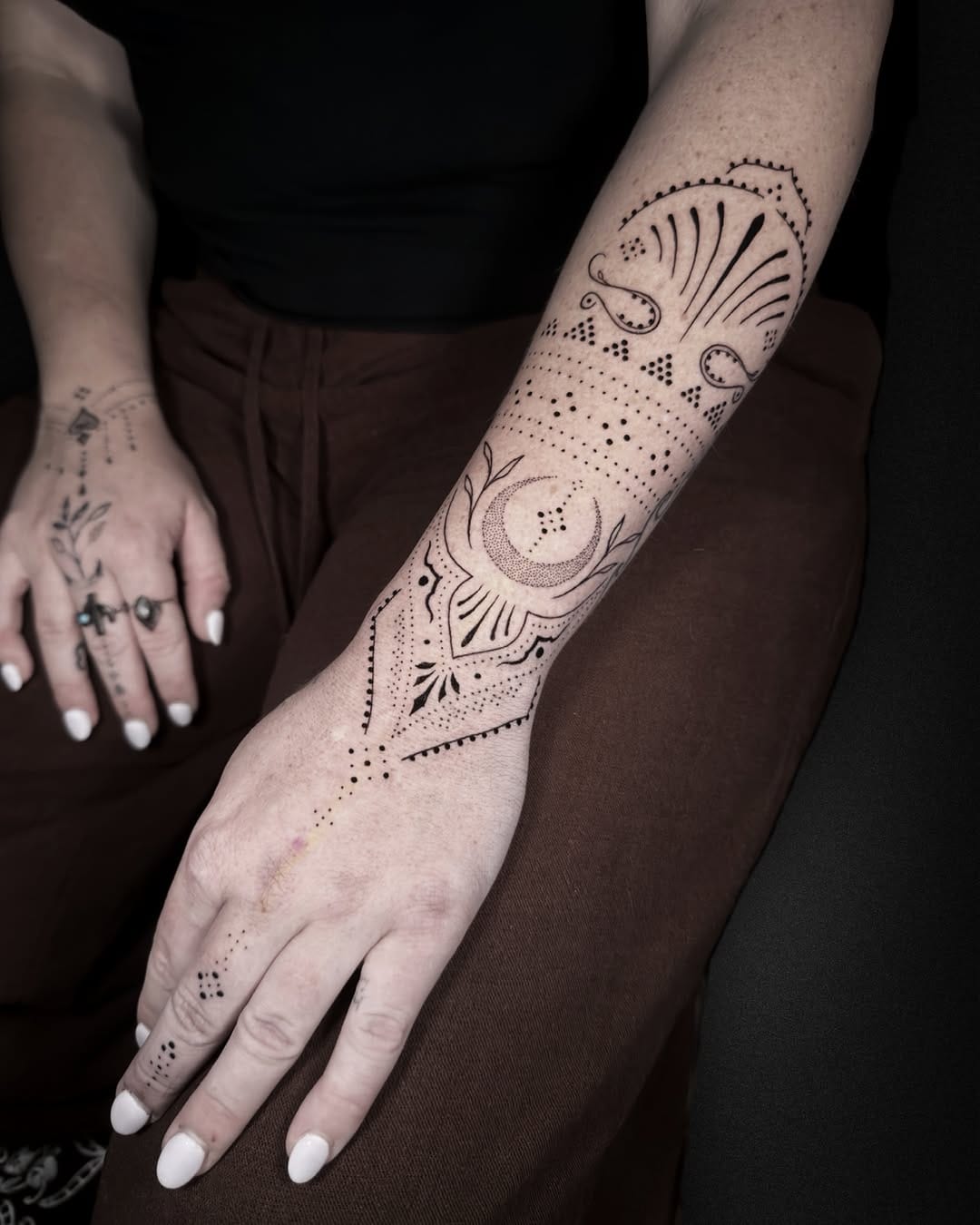 Post 3 by Gav.Inks · Geometric & Blackwork Tattoos Melbourne on Instagram (carousel)