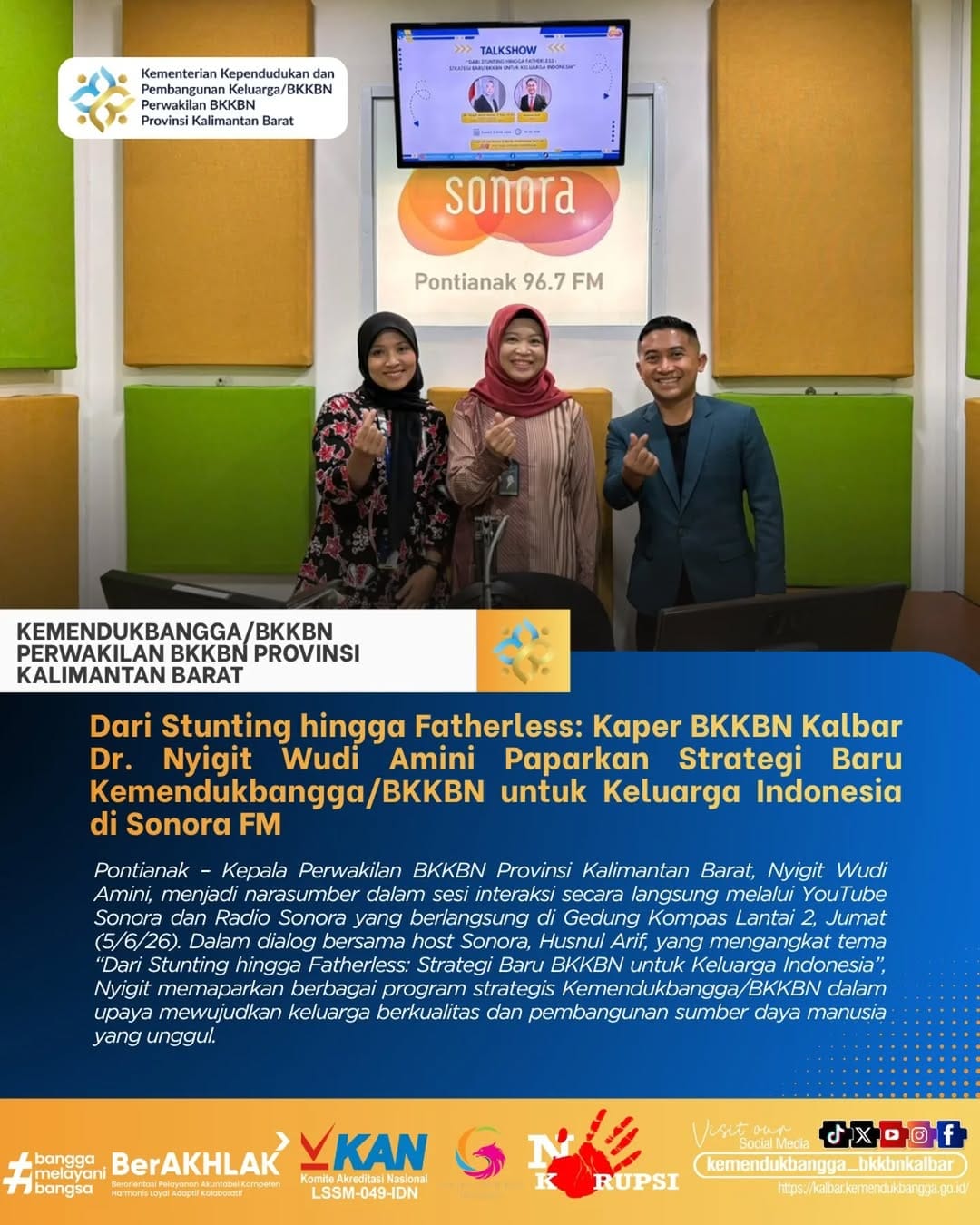 Post 1 by MC PONTIANAK, PENYIAR, JURNALIS & VOICE TALENT on Instagram (carousel)