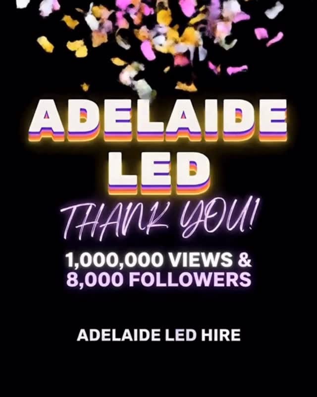 Post 9 by Adelaide LED Hire on Instagram (video)