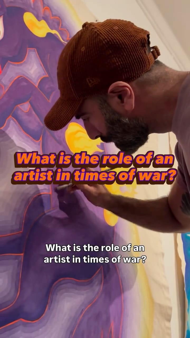 Post 9 by Mo Kalache | Artist on Instagram (video)