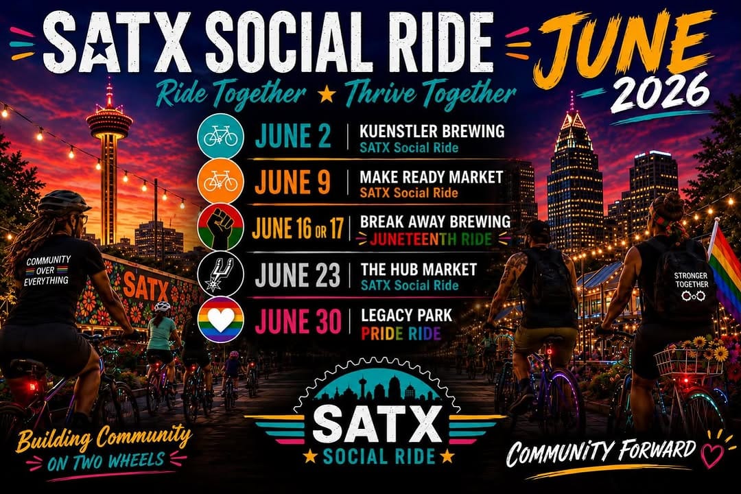 Post 1 by SATX Social Ride on Instagram (image)