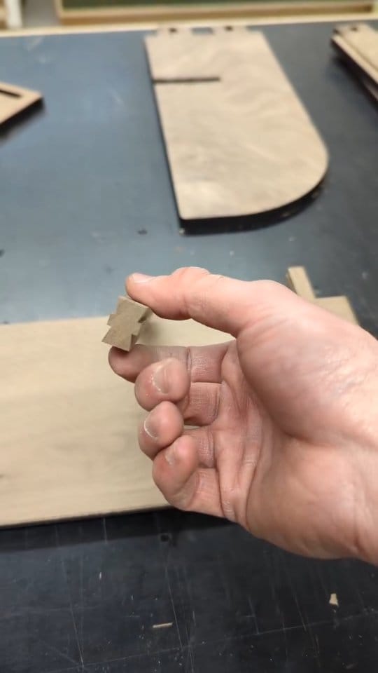 Post 8 by Johnny Tromboukis | Kumiko Woodworking on Instagram (video)