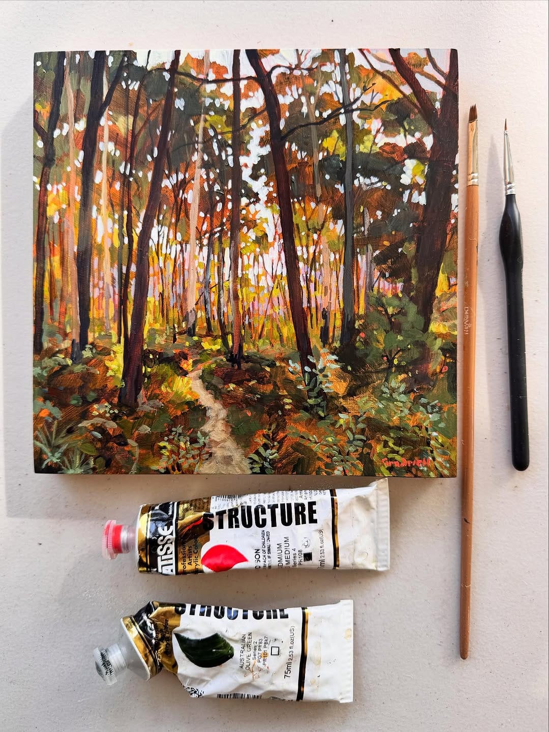 Post 8 by K A T E  G R A D W E L L | artist on Instagram (carousel)