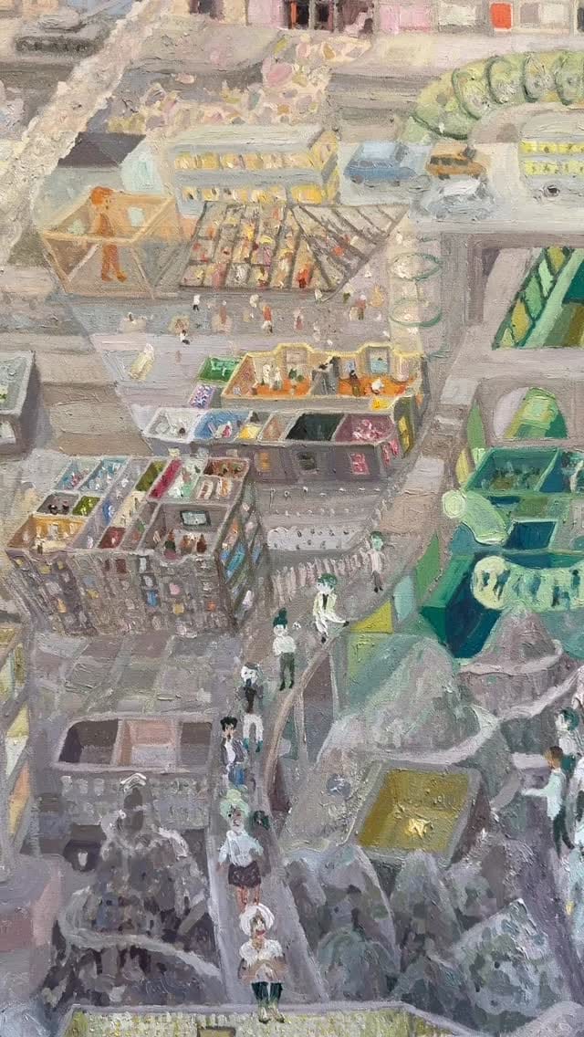 Post 8 by Vanessa Lacey | Irving Gallery on Instagram (video)
