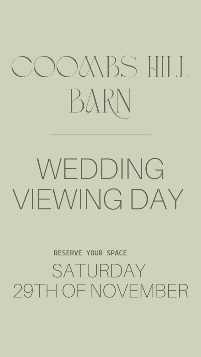 Post 3 by Coombs Hill Barn - Luxury Accommodation on Instagram (video)