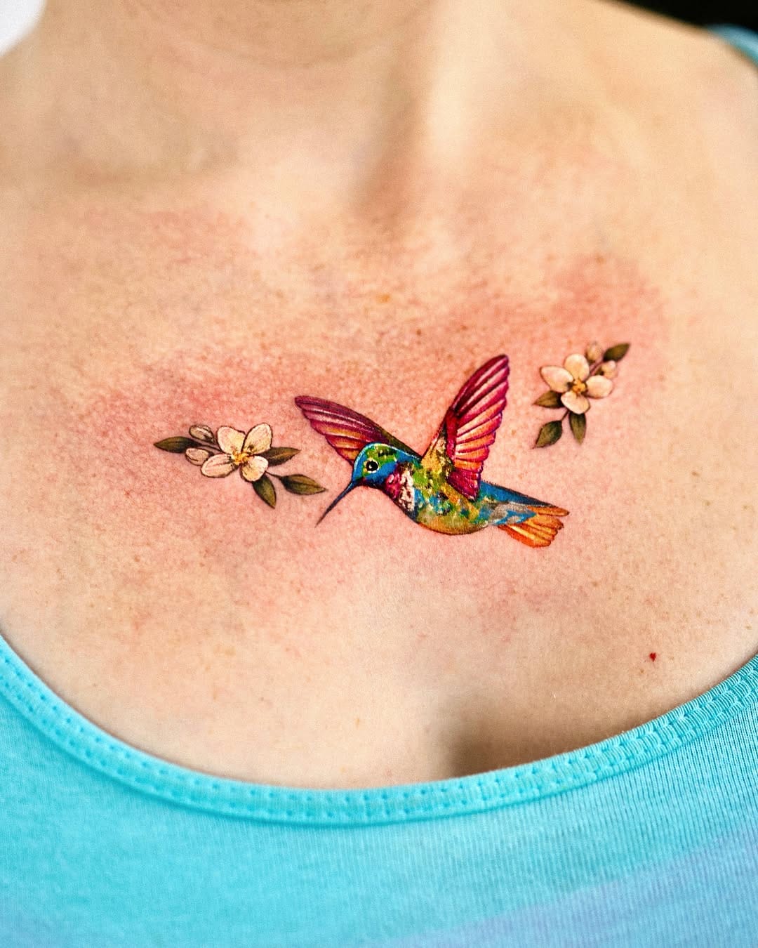 Post 7 by Stuttgart tattoo/London tattoo/Flower tattoo/Color tattoo on Instagram (carousel)