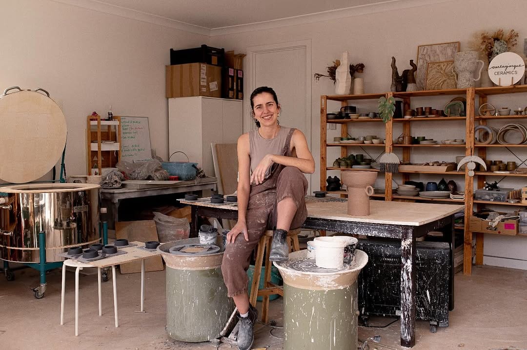 Post 10 by Carla Ejarque ceramics on Instagram (image)