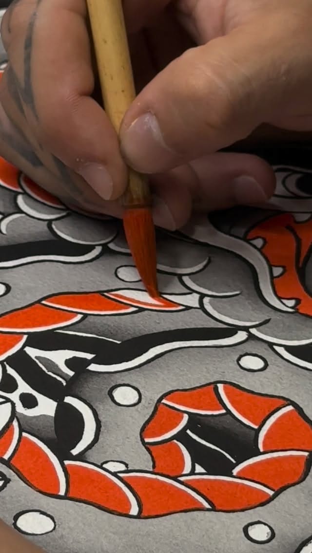 Post 7 by Leon Tatts 彫 on Instagram (video)