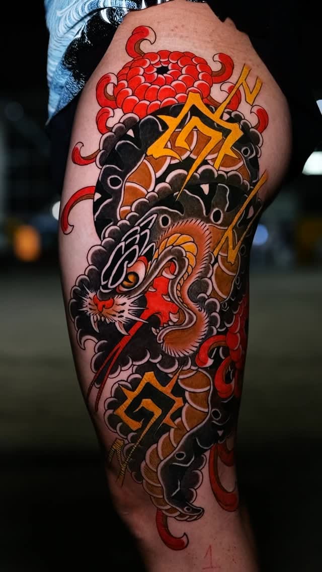 Post 1 by Leon Tatts 彫 on Instagram (video)