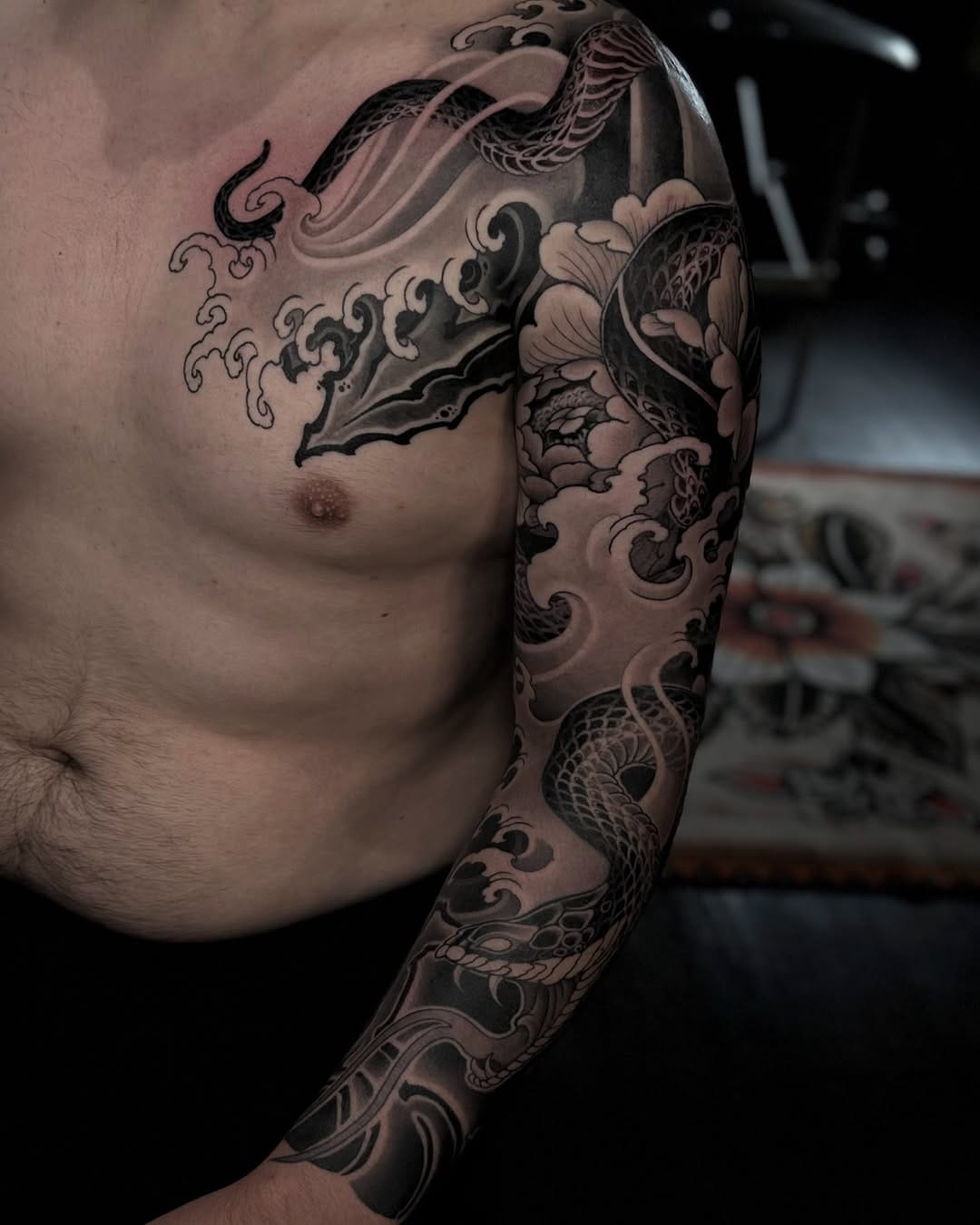 Post 7 by East Alley Tattoo(東方巷紋身) on Instagram (image)