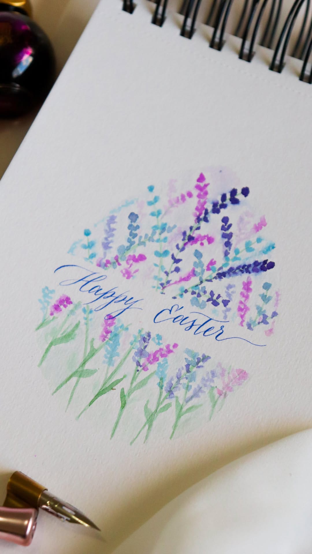 Post 8 by Kandy l Calligraphy & Design on Instagram (video)