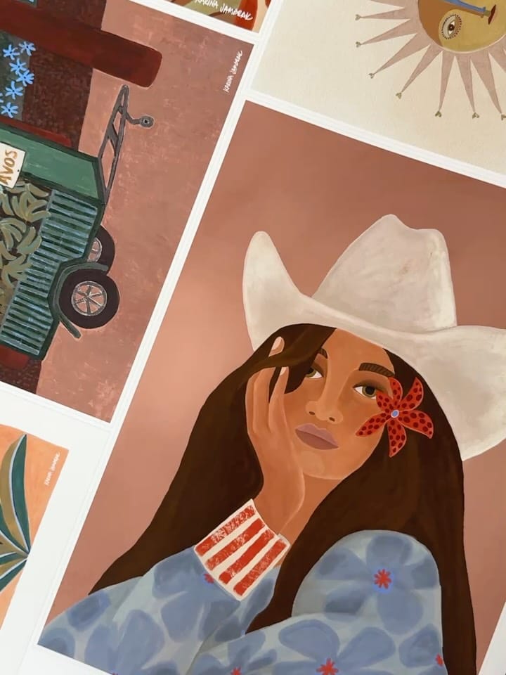 Post 2 by Karina Jambrak ✍🏽 Australian Artist on Instagram (carousel)
