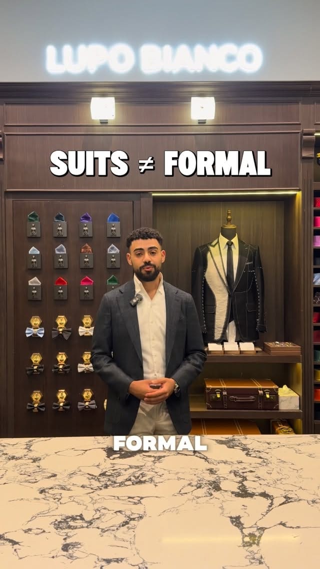 Post 1 by Lupo Bianco Custom Tailoring on Instagram (video)