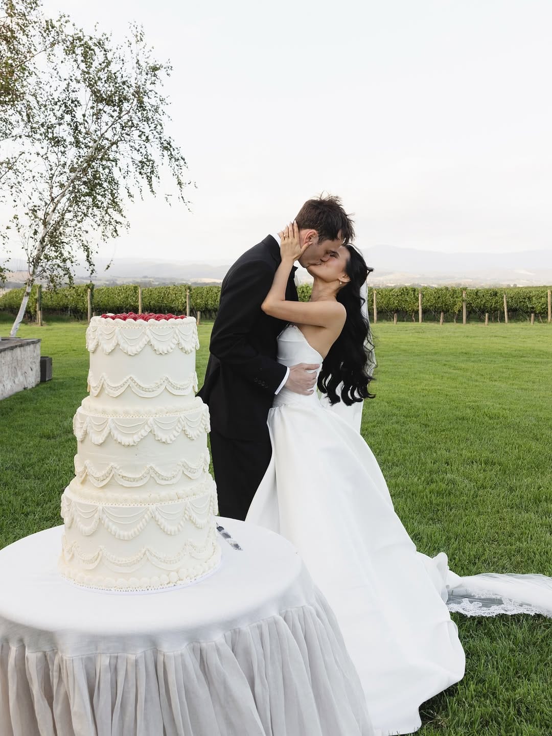 Post 3 by BAKE A BREAK | Custom and Wedding Cake Melbourne on Instagram (carousel)