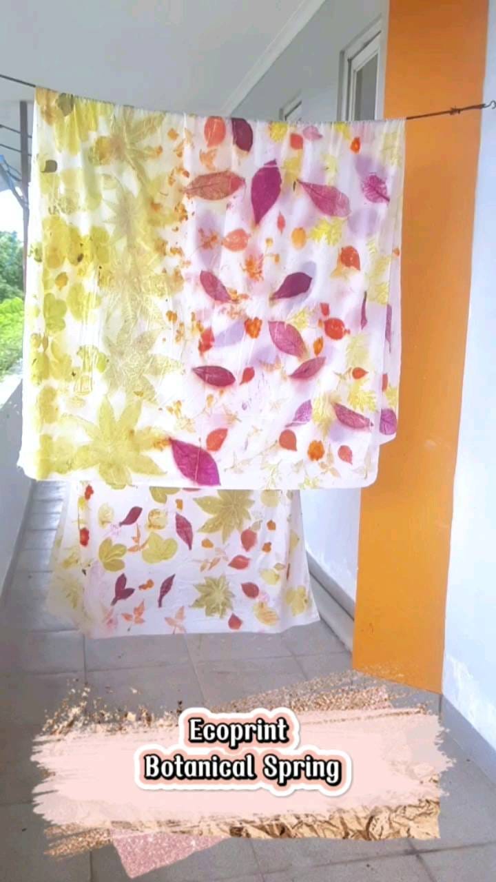 Post 2 by Ecoprint and botanical colors on Instagram (video)