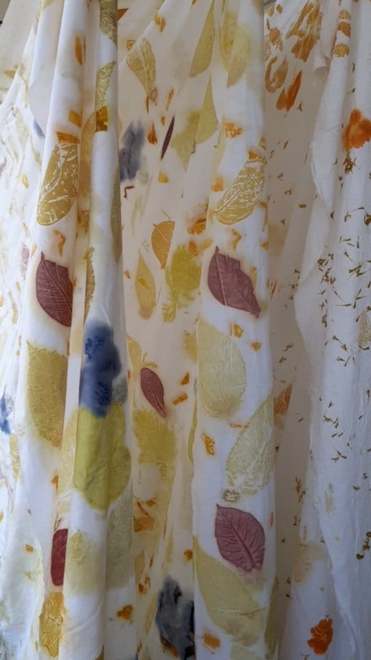 Post 3 by Ecoprint and botanical colors on Instagram (video)