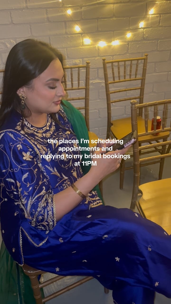 Post 5 by Rhea Patel | Makeup Artist on Instagram (video)