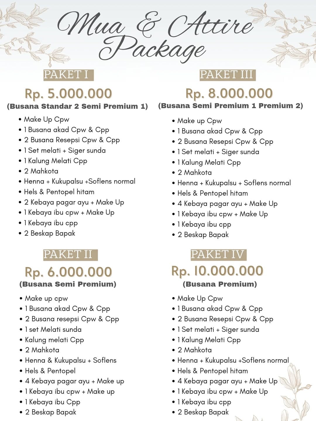 Post 8 by MUA BOGOR on Instagram (carousel)