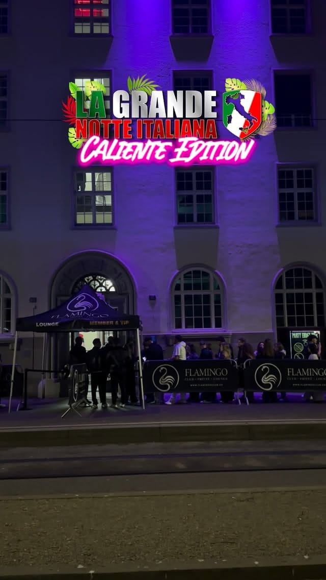 Post 6 by Flamingo Club Zurich on Instagram (video)