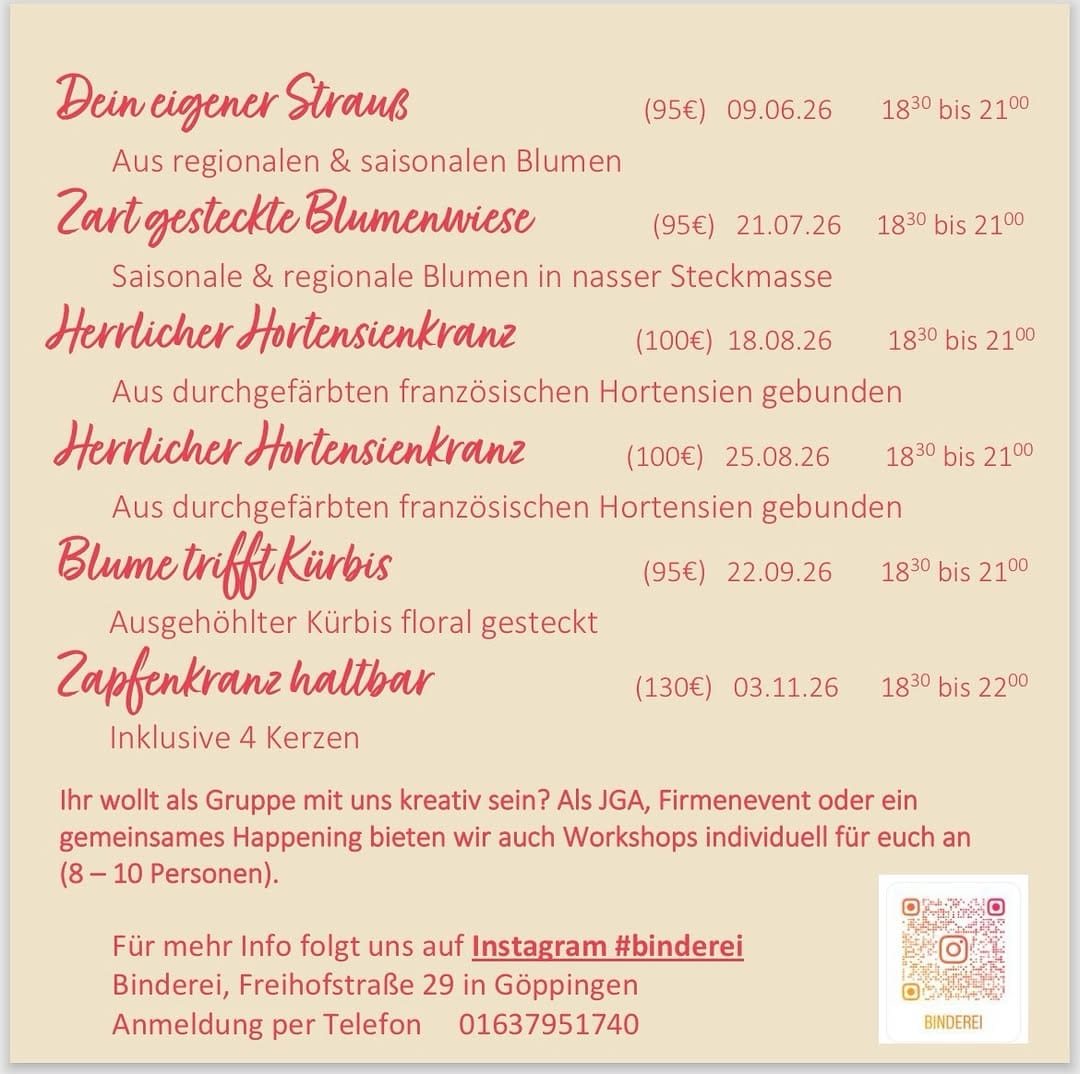 Post 2 by Binderei Blumen & Besonderes on Instagram (image)