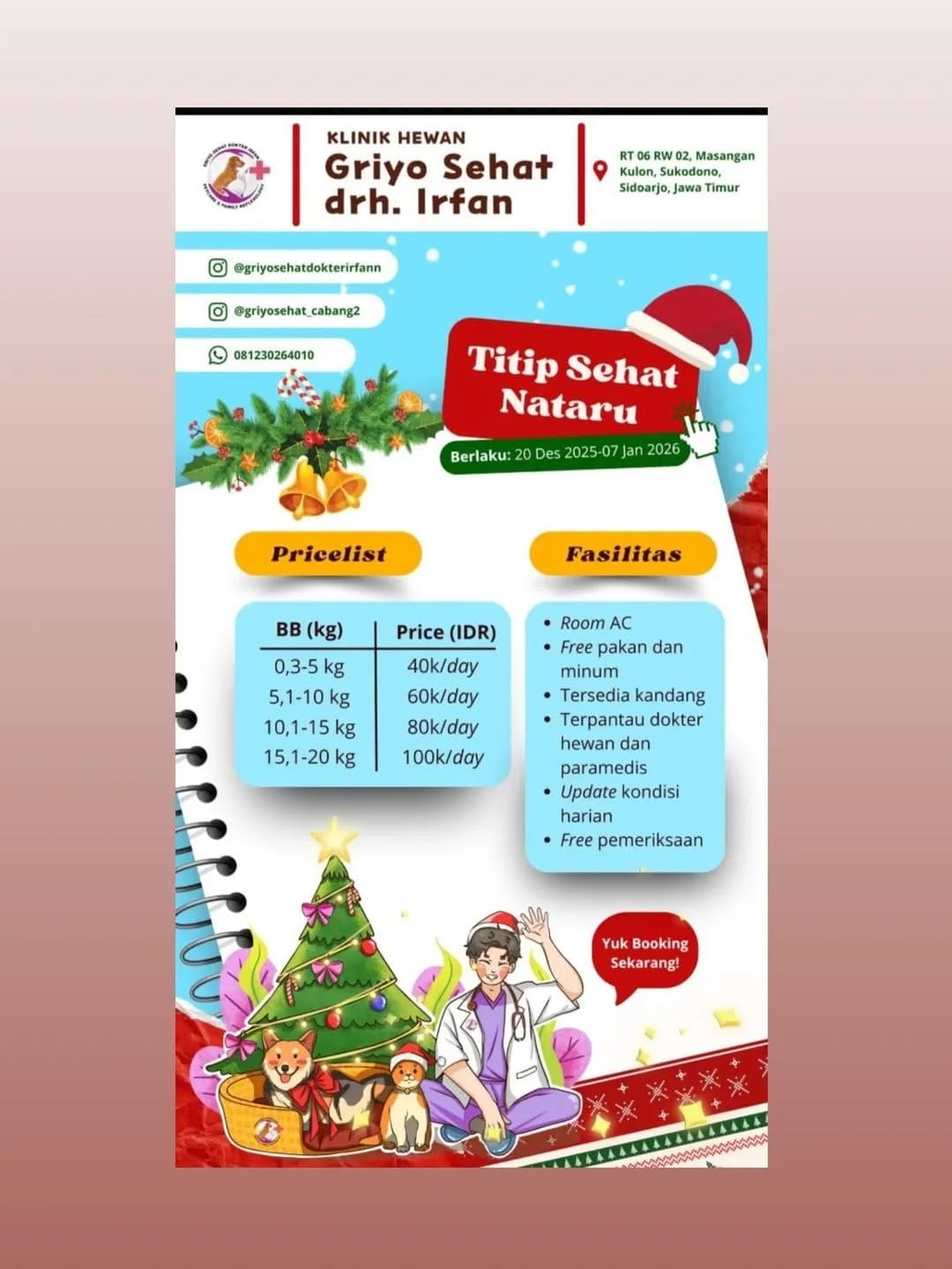 Post 1 by Irfan Vet 1 on Instagram (image)