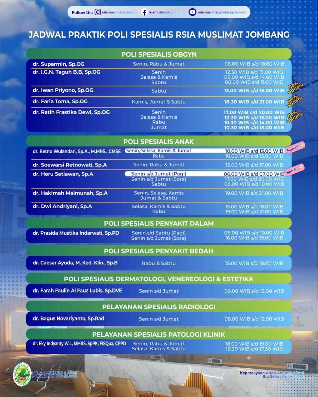 Post 1 by RSIA Muslimat Jombang on Instagram (image)