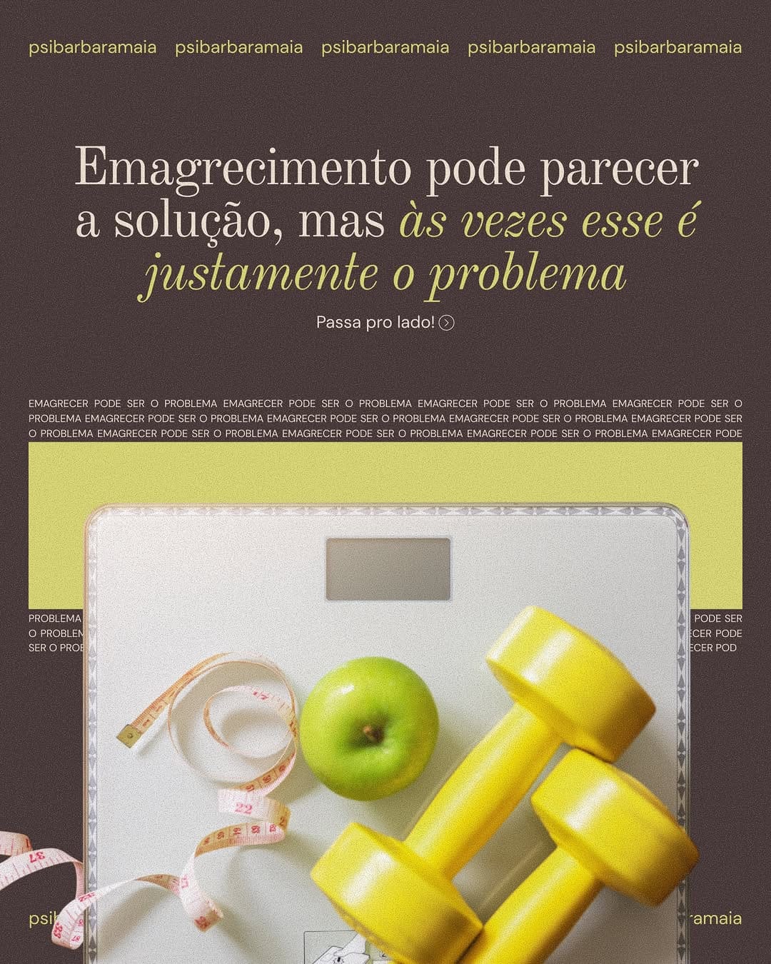 Post 4 by Bárbara Maia | Psicóloga | Comportamento Alimentar e TAs on Instagram (carousel)