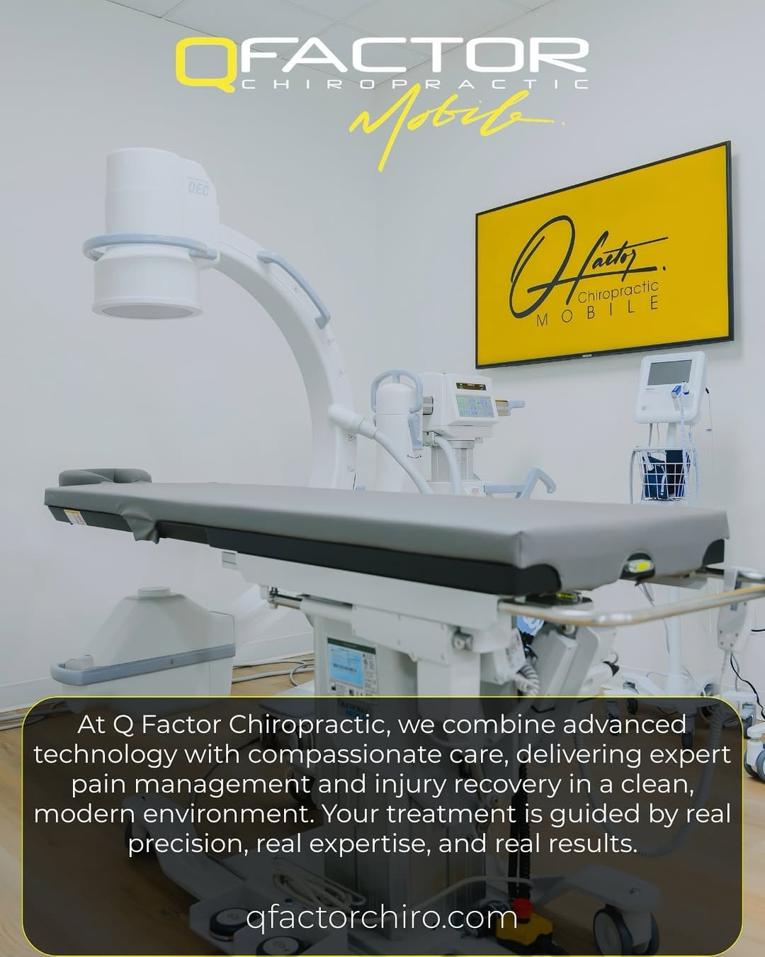 Post 1 by Q Factor Chiro Mobile & Office on Instagram (image)