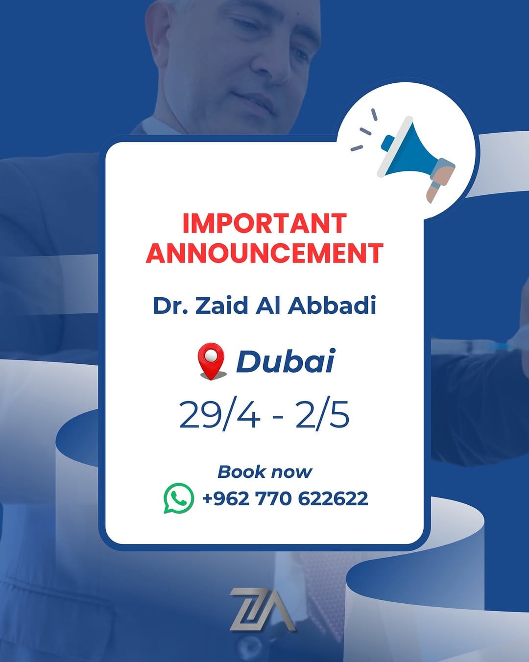 Post 8 by Dr. Zaid Al Abbadi on Instagram (image)