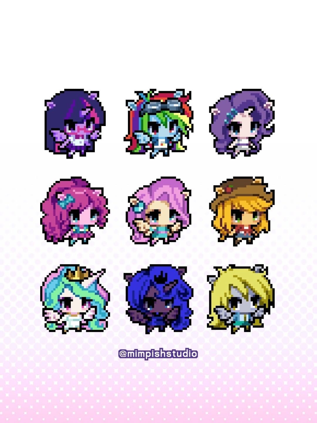 Post 1 by millie 🍀 pixel artist on Instagram (carousel)