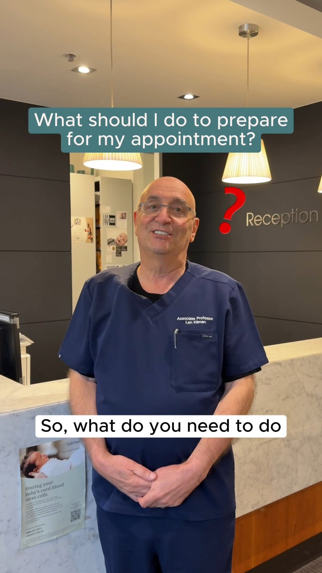 Post 3 by Associate Professor Len Kliman on Instagram (video)