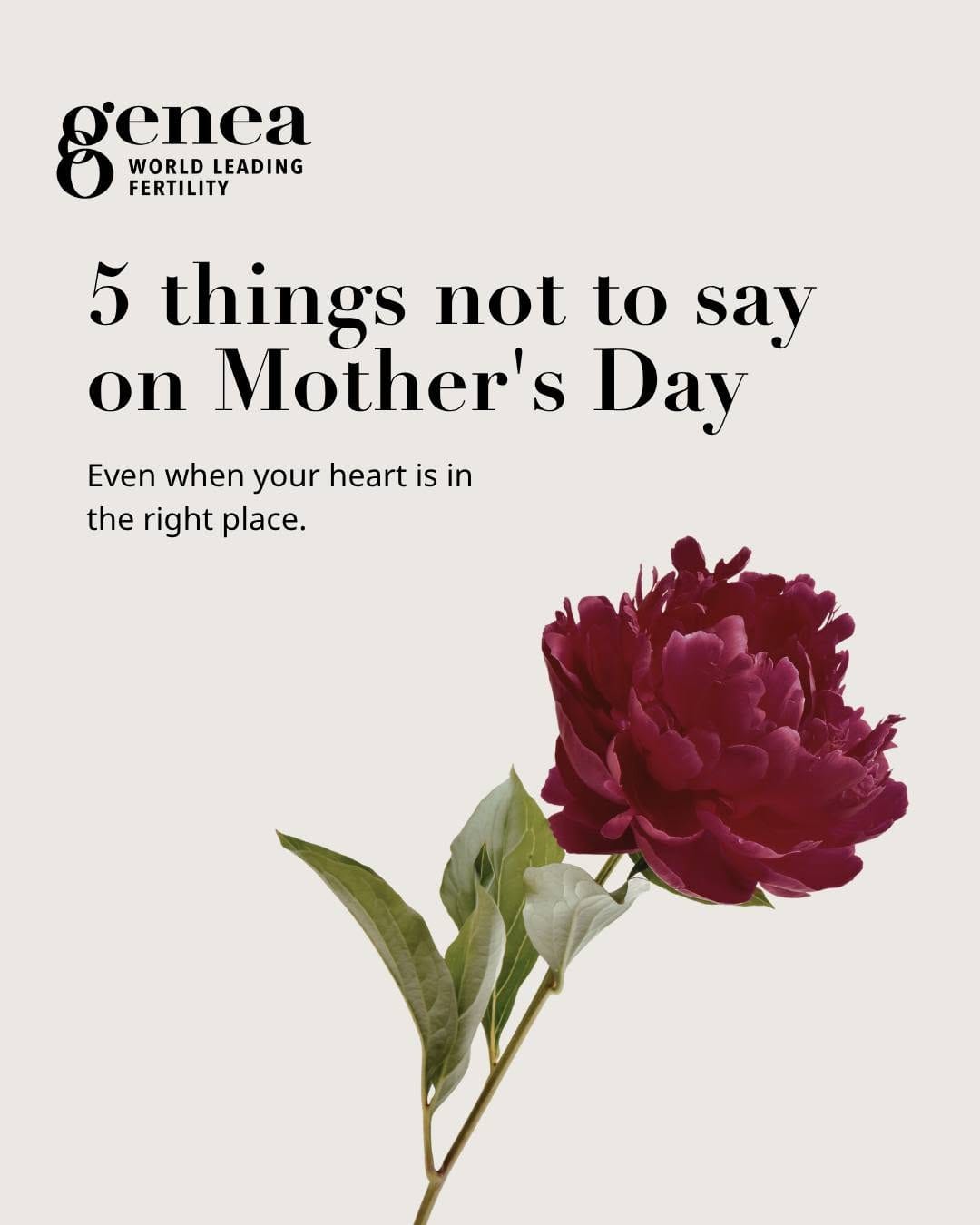 Post 9 by Genea Fertility on Instagram (carousel)