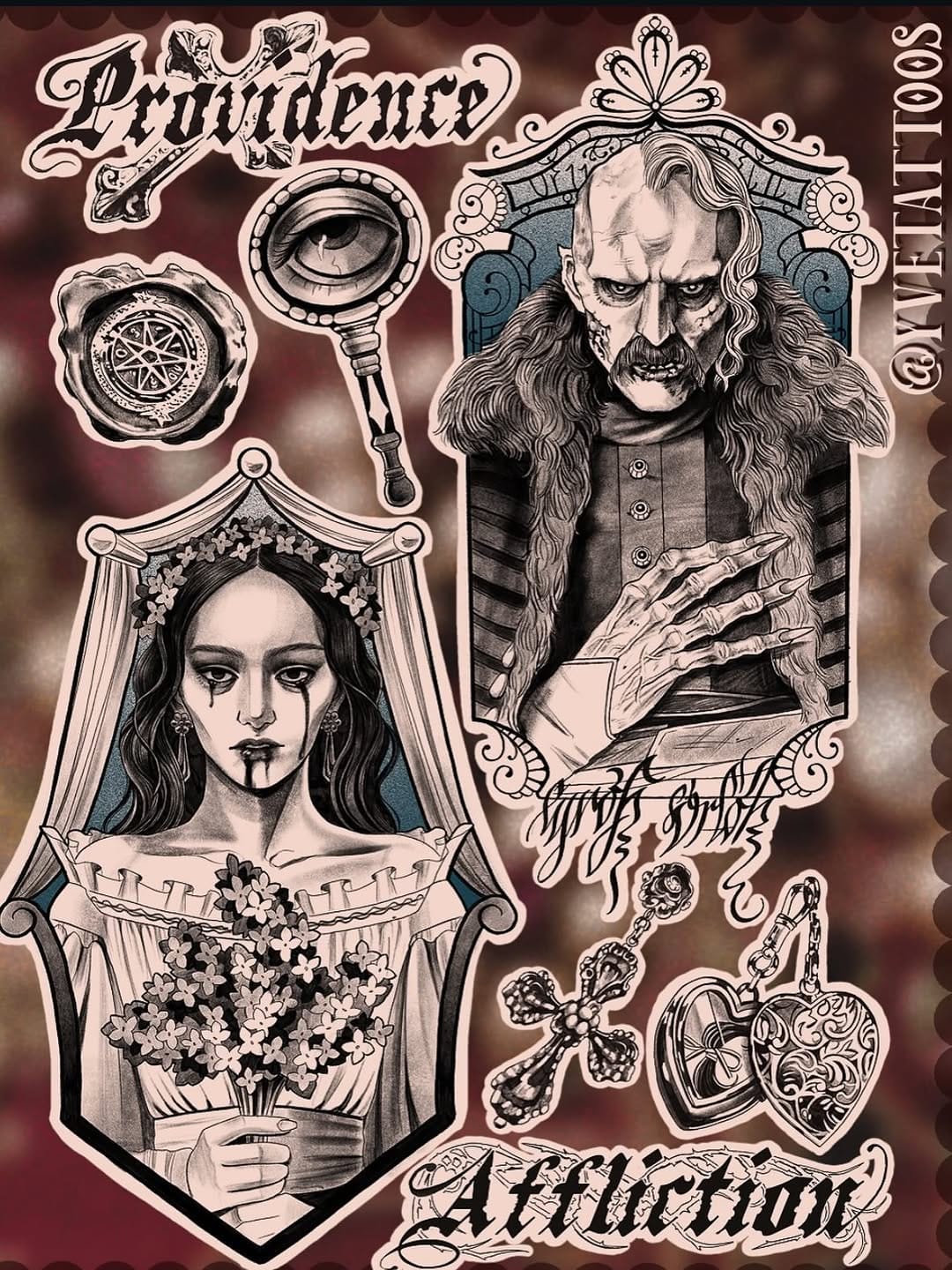 Post 7 by 𝐘𝐕𝐄 🕯️/ 𝘐𝘭𝘭𝘶𝘴𝘵𝘳𝘢𝘵𝘪𝘷𝘦 𝘛𝘢𝘵𝘵𝘰𝘰𝘴 / ꒰ა ♱ ໒꒱ on Instagram (carousel)