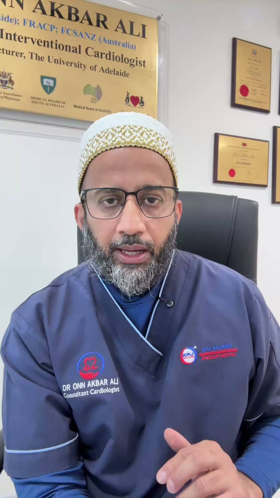 Post 3 by Dr. Onn Akbar Ali on Instagram (video)