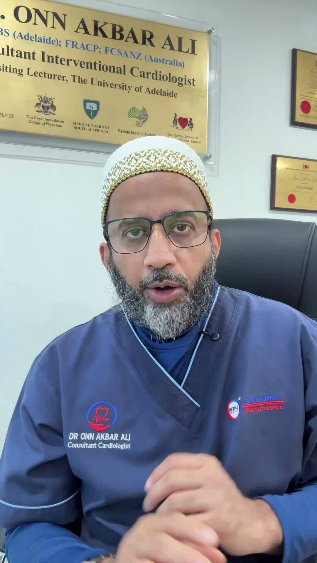 Post 6 by Dr. Onn Akbar Ali on Instagram (video)