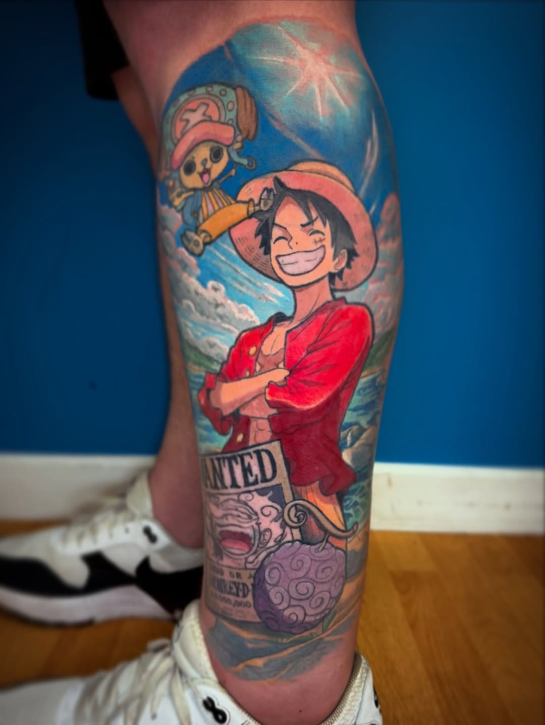 Post 9 by Antonio Oliveira - Full color / Watercolour tattoo artist on Instagram (carousel)