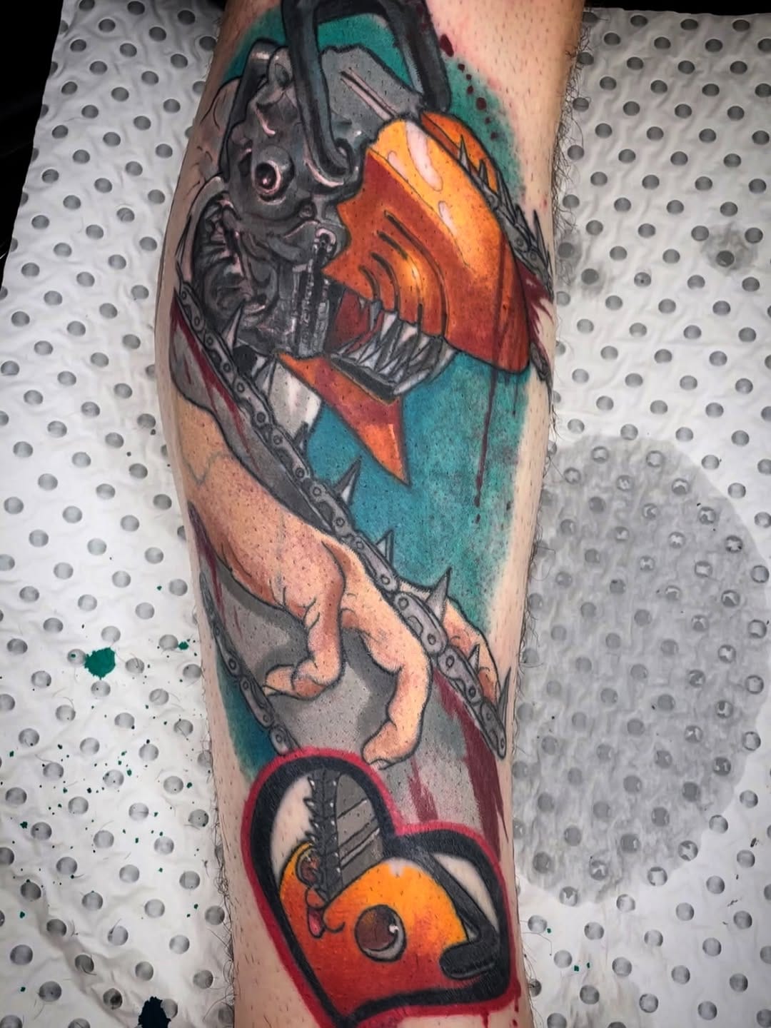 Post 8 by Antonio Oliveira - Full color / Watercolour tattoo artist on Instagram (image)