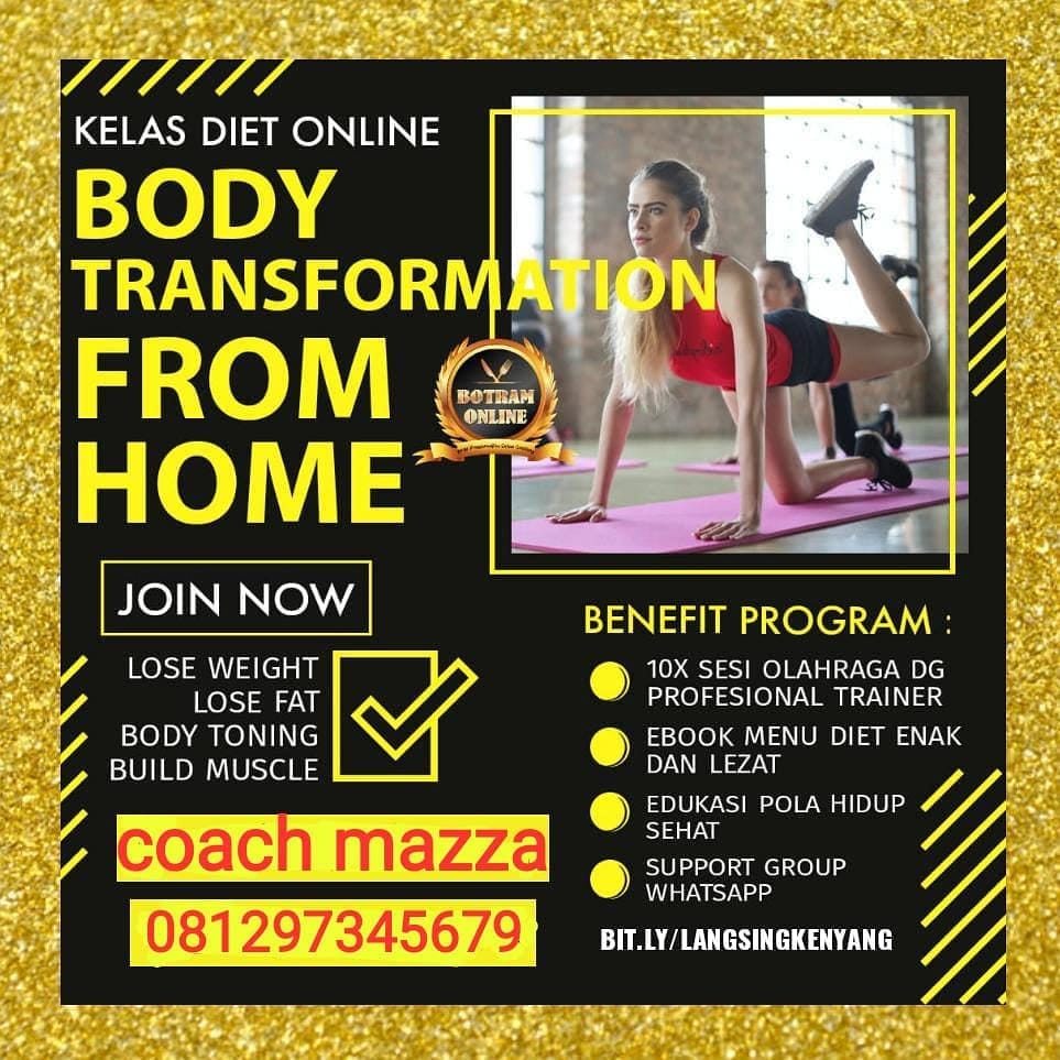 Post 2 by MAZZA | KELAS LANGSING KENYANG on Instagram (image)