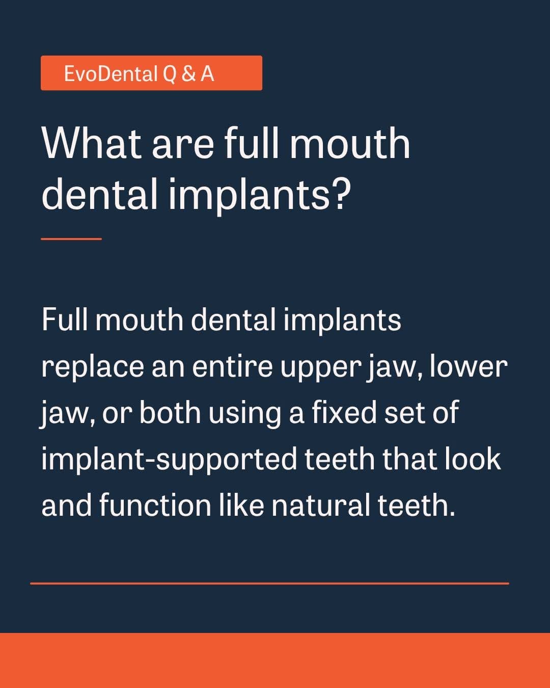 Post 1 by EvoDental on Instagram (image)