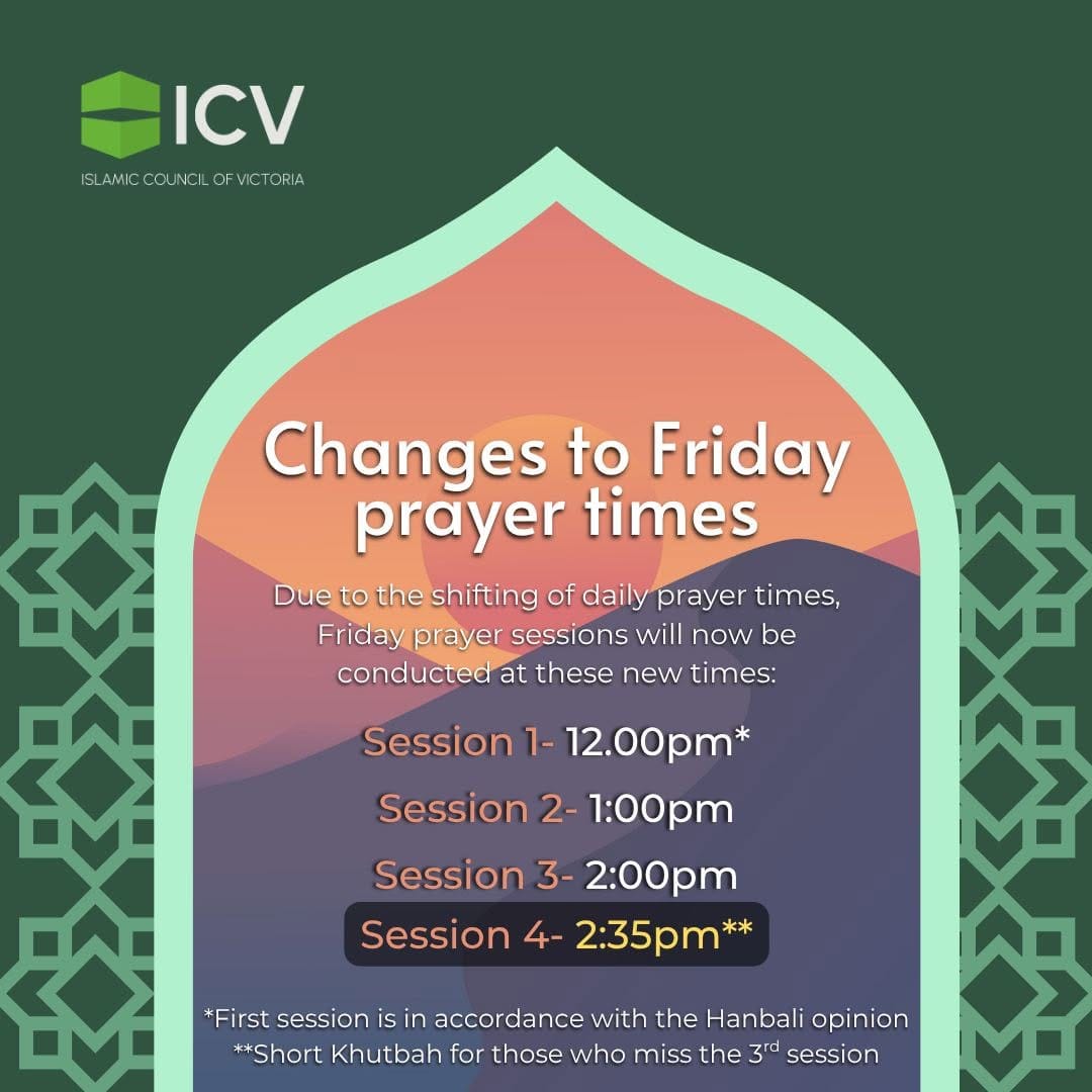 Post 4 by Islamic Council of Victoria on Instagram (image)