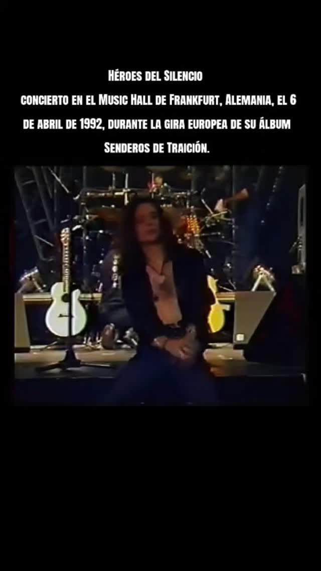 Post 3 by Héroes del Silencio on Instagram (video)