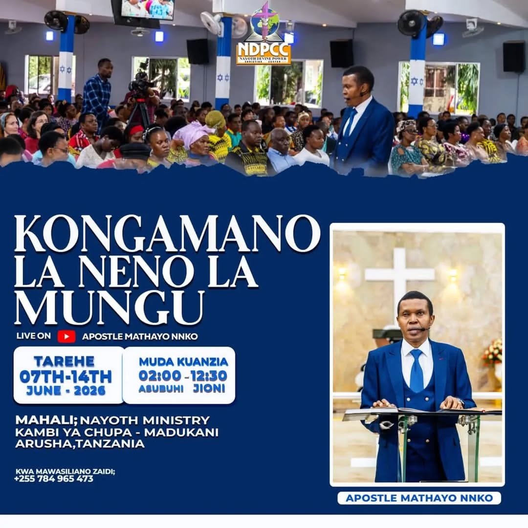 Post 2 by Apostle Mathayo Nnko on Instagram (image)