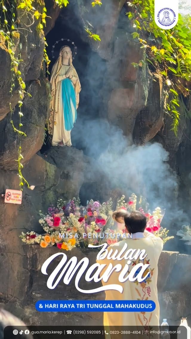 Post 2 by Gua Maria Kerep Ambarawa on Instagram (video)