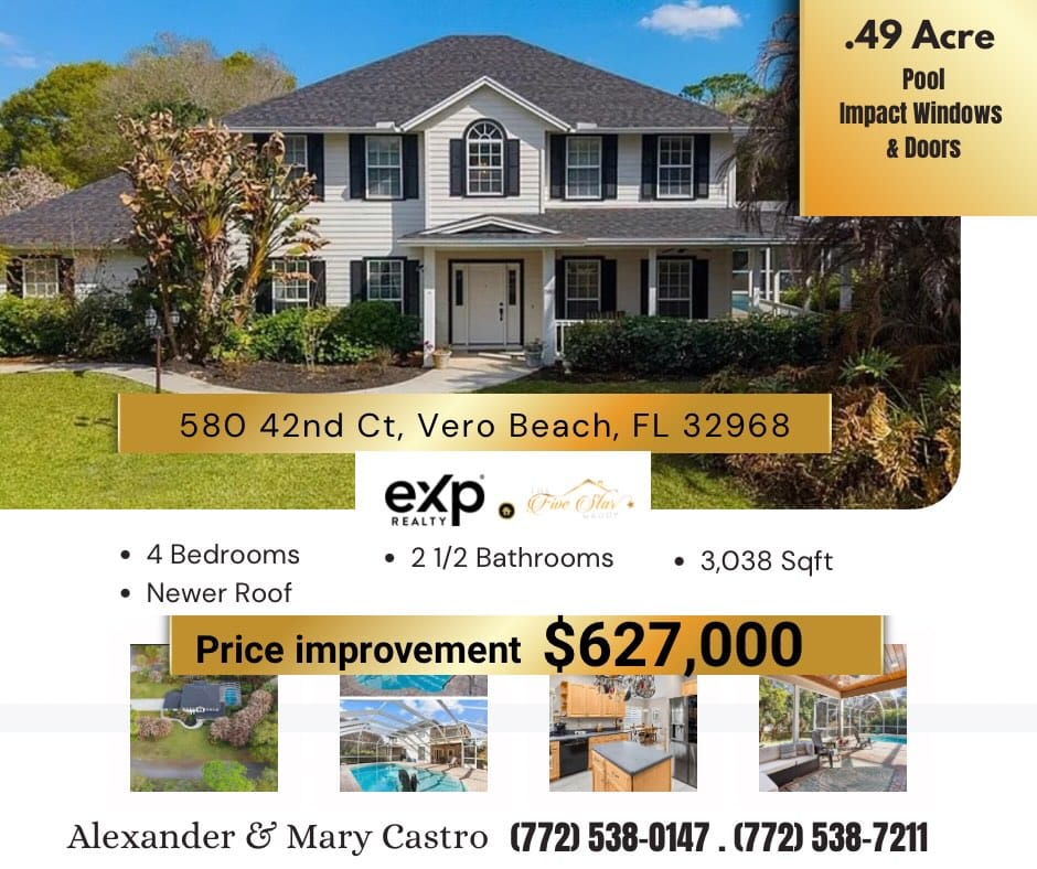 Post 5 by Alexander & Mary Castro . FL REALTORS on Instagram (image)