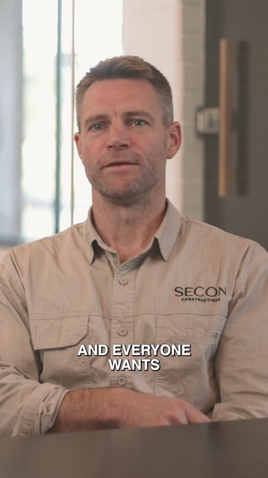 Post 7 by SECON Constructions on Instagram (video)