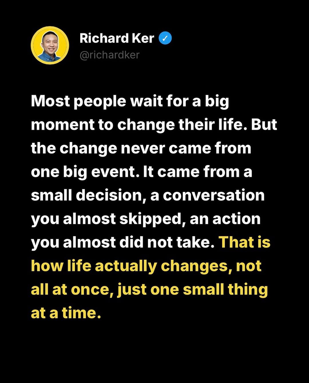 Post 5 by Richard Ker on Instagram (image)