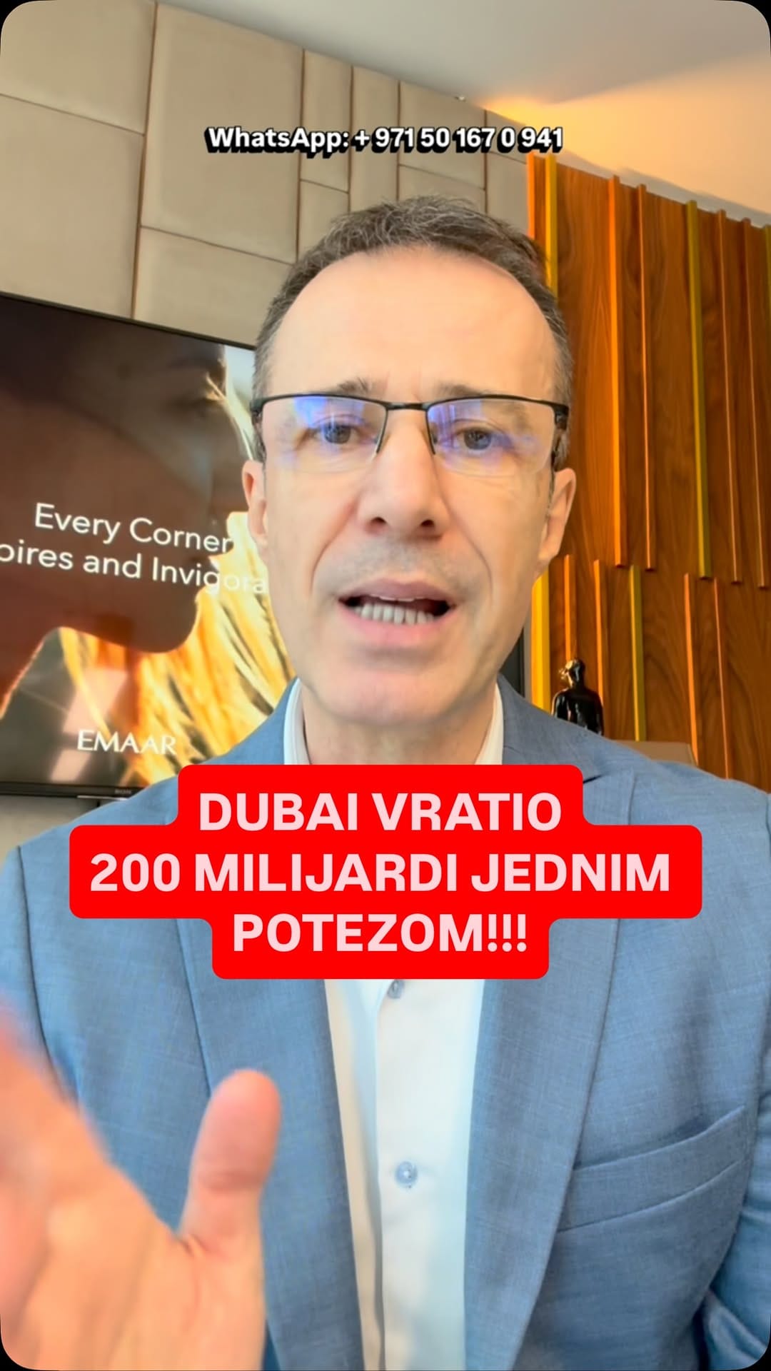 Post 7 by Milan Stanic Dubai Nekretnine on Instagram (video)